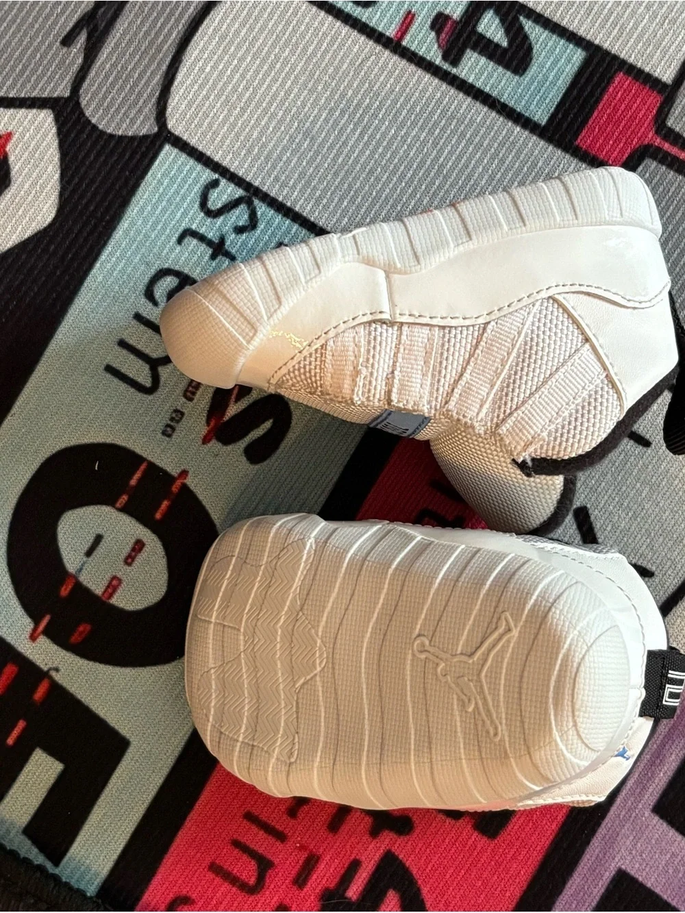 Jordan 11 retro Columbia White and Light Blue High-Top Sneaker